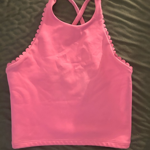 IVL Hydrasculpt Mini Scallop Edge Halter Bralette Size 8 Chateau Rose Color - Picture 3 of 3